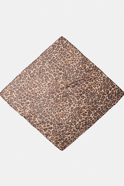 Bershka Animal print neckerchief