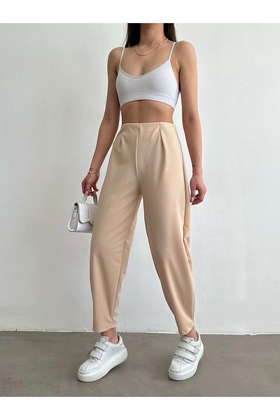 BEJNA Γυναικείο μπαλόνι Stretch Waisted παντελόνι