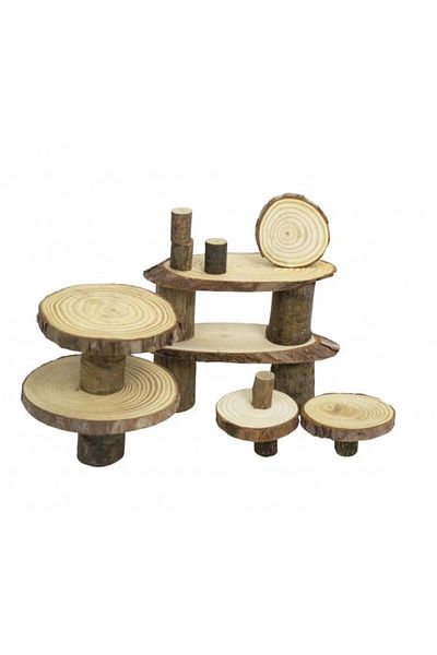 Saica Saica Montessori mini world wooden play set 1