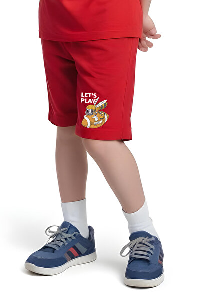 panios kids Play Bee Printed Boys Capri and T-Shirt Bottom-Top Set