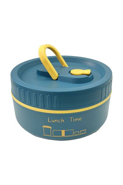 Weather Forecast Blue 304 Steel Food Storage Container - 430 Ml, Travel Bowl (Non-Hot), Cin417Mv