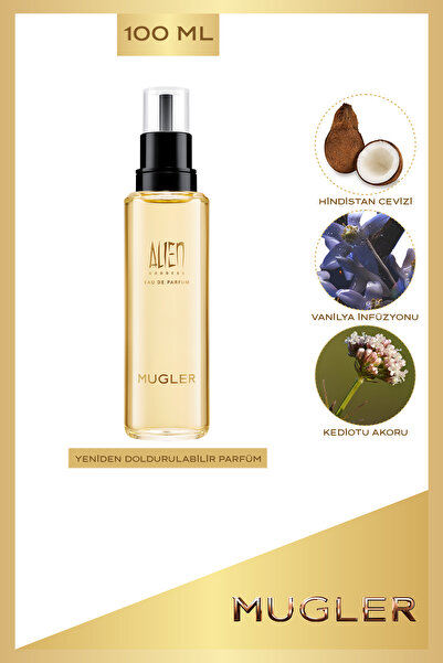 Mugler Alien Goddess EDP 100 ml Refill Yeniden Doldurulabilir Kadın Parfümü 3...