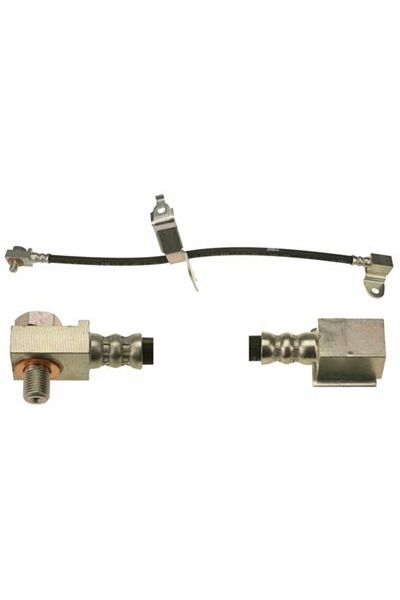 BRAFF Brake Hose Front Ford V184 Transit Right/R 00-06 (12X1 Thread) (2 Pcs)