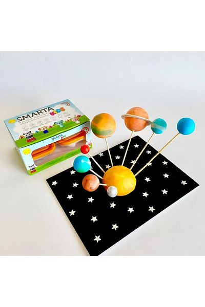 Smarta 70Gr Pink Kids Modeling Clay - Air Drying Plasticine / 30000040