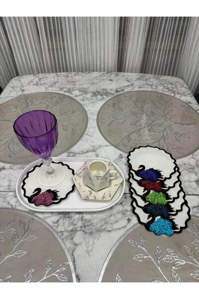 zeyrek tekstil Sunumluk Peçete, Kokteyl Peçetesi, Kahve Yanı Sunumluk, Bardak...