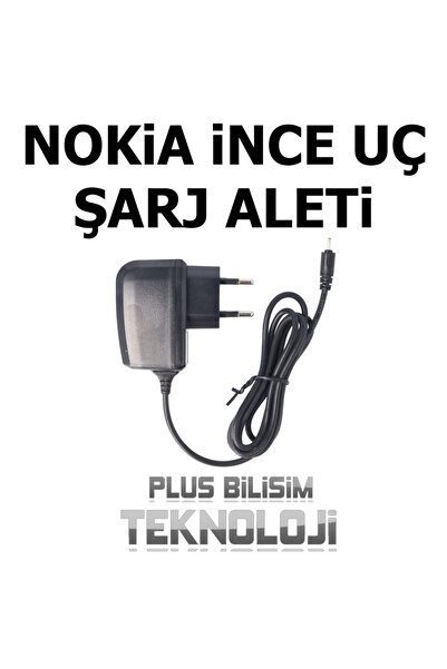 Plus Bilişim Nokia ince uçlu şarj aleti, 6300, 1200, 1203