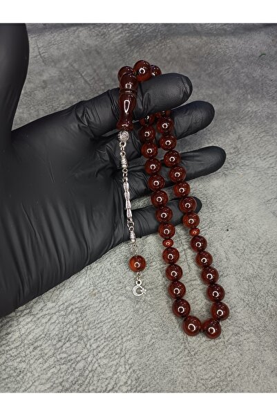 Mos Tespih Ottoman Similar High-End Clamping Amber Prayer Beads