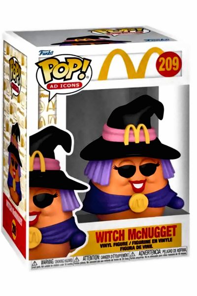 OMZ Pop Ad Icons Mcdonalds Nb Witch Mc Nugget Girls Kids Educational Toy Boy Toys