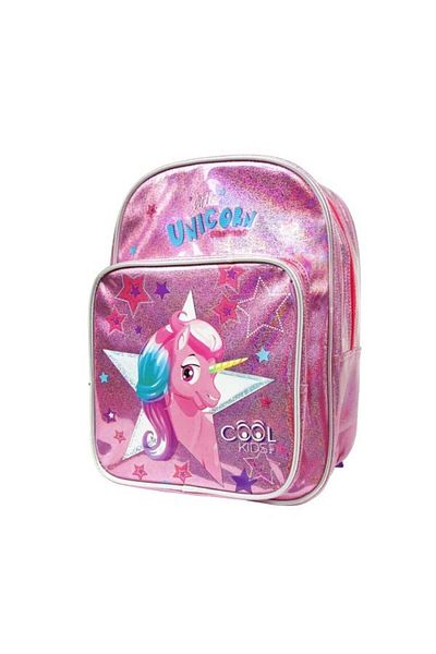 Perletti Perletti backpack with front pocket Unicorn