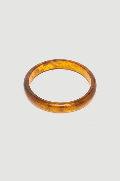 Gusto Brown Triple Ring Bracelet Set