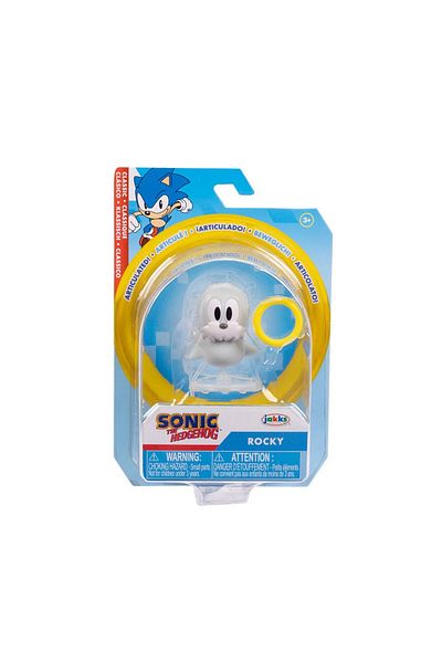 Tower Toys NCT12000 سونيك القنفذ W19 عمل الشكل المفاصل اللعب الأبيض @ روكي @ 6 سم