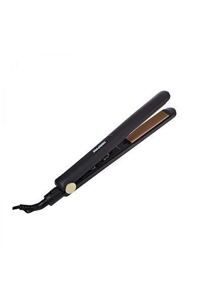 Geepas مكواة فرد الشعر الكهربائية أسود/فضي GHS86015