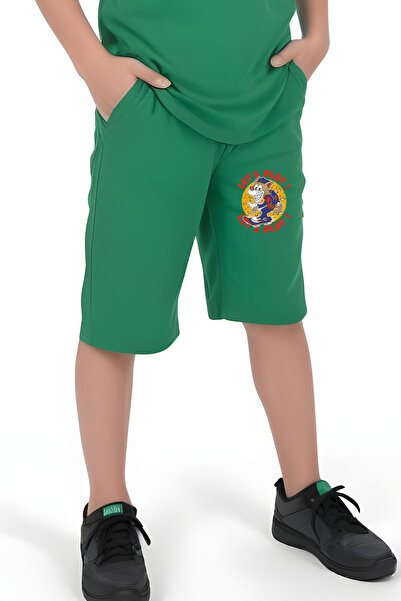 panios kids Ας παίξουμε Σετ με στάμπα για αγόρια Capri και μπλουζάκια κάτω από το επάνω μέρος