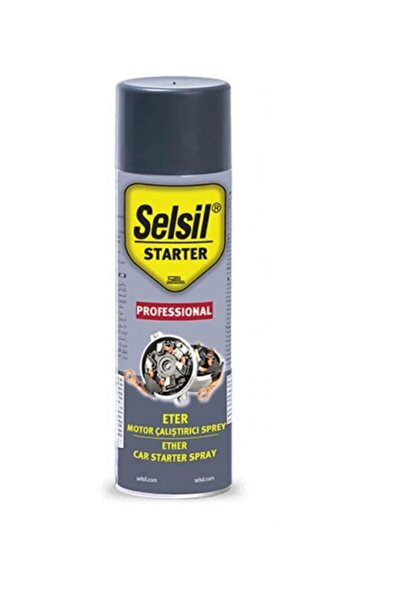 Selsil Motor Çalıştırıcı Eter Sprey 200 ml