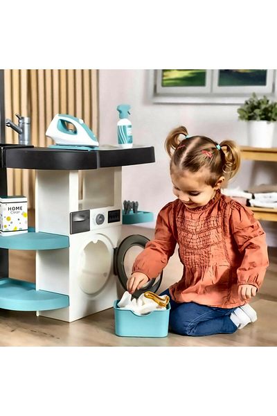 OMZ Washing Machine Electronic Functions 17 Pieces Girl Educational Toy Boy Toys