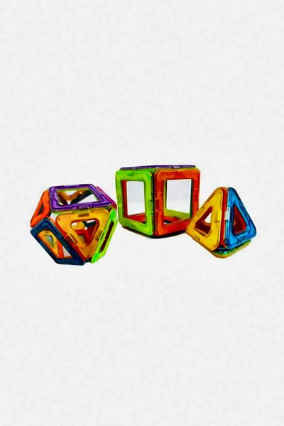 OMZ 6004 Magical Magnet 30 Pieces Girls' Educational Toy Boys' Toys