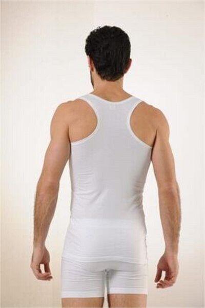 Hmd 700 3-Piece Lycra Sports Men's Undershirt T-shirt - White