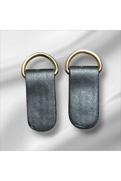 Eyfel Leather Knitted Bag with Ring