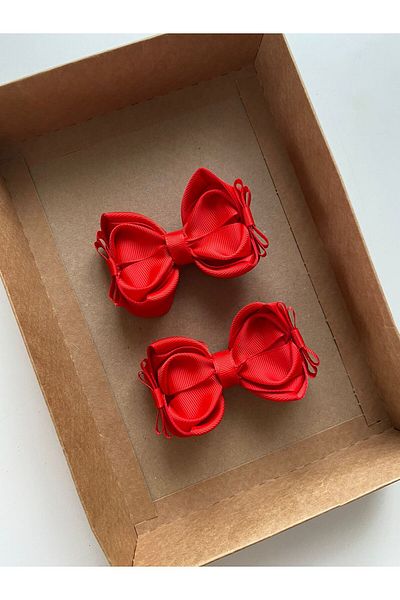 Stil Tasarım Toka Red Buckle Set of 2