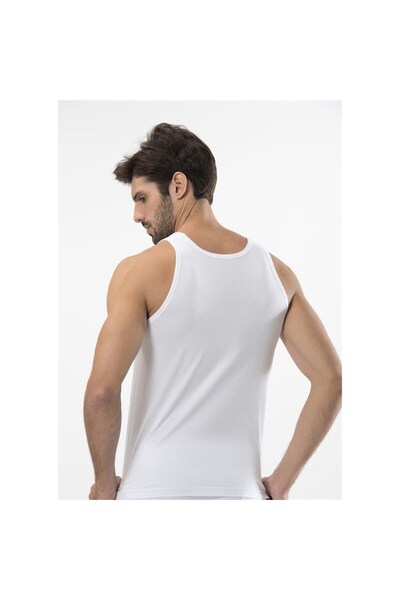 TÜREN Ανδρικό εσώρουχο 110 ρίγες Διπλή συσκευασία-ΛΕΥΚΟ