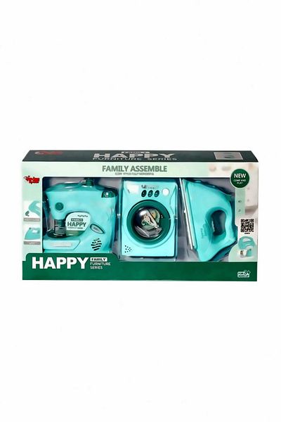 OMZ Girl Educational Toy with Sound and Light - Sewing Machine - Washing Machine - Iron - Boys Toys