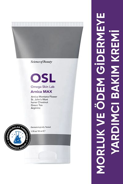 OSL Omega Skin Lab Care Cream to Help Remove Dark Circles and Edema - Arnica Max 50ml