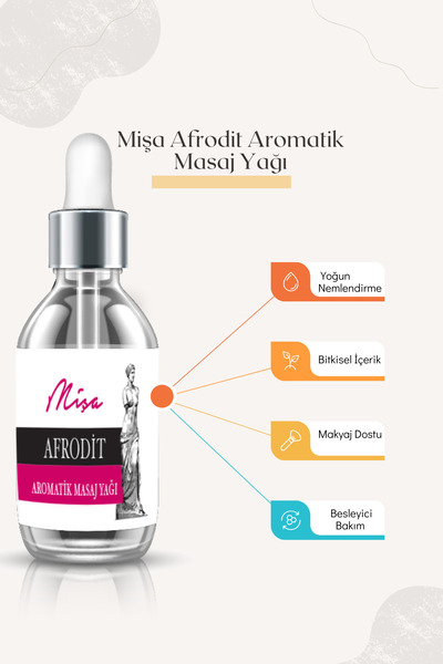 Misa Mişa Afrodit Aromatik Masaj Yağı & Aphrodite Aromatic Massage Oil - 100ml