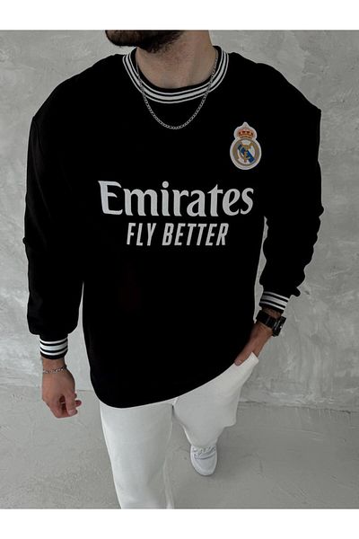 ozcelf Unisex Rm Oversize Sweatshirt - 3 Thread Cord