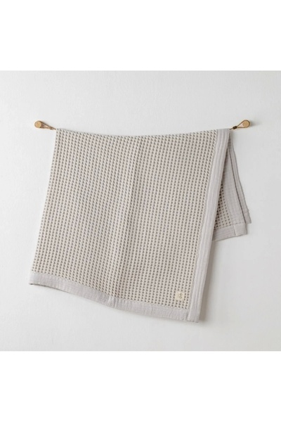 andywawa Ac24665 - Have a Nice Day 120X100 Beige Baby Blanket