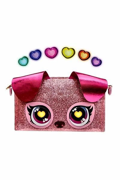 OMZ Interactive Glittered Eyes with Light Cat Kids Bag Girls Educational Toy Boys Toys