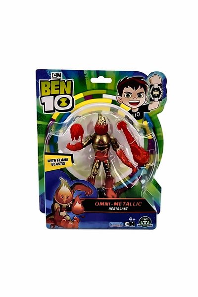 OMZ شخصيات الحركة Ben10 ذات الطابع المعدني Omni-Metallic للفتيات، لعبة تعليمية للأولاد