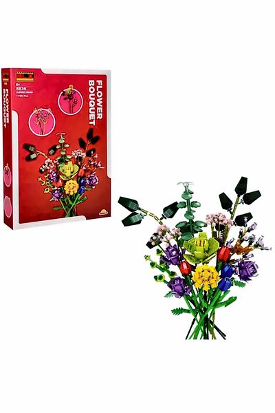 OMZ Sun Blx Flower Bouquet 8836 Girls Educational Toy Boy Toys