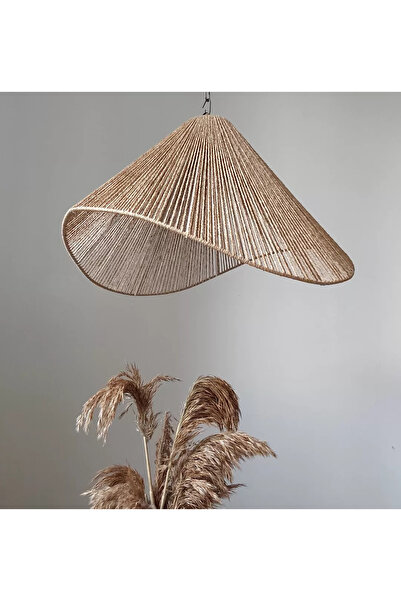 zaasdesign Tasarımı Bohem Ve Iskandinav Dekorasyonu Kağıt Ip Avize (DUY DAHİL)