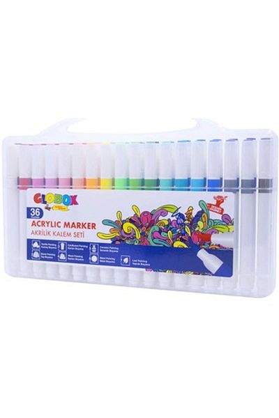 Globox Acrylic Marker Pen Set of 36
