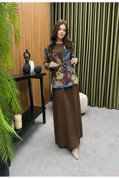 Cardella Premium Quality Linen Jacket Dress Linen Suit