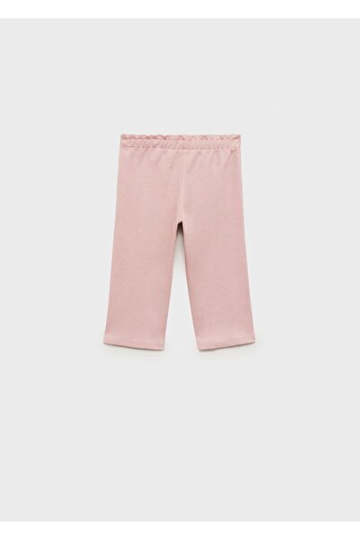 MANGO Baby Ayarlanabilir büzgü ipli pamuklu pantolon