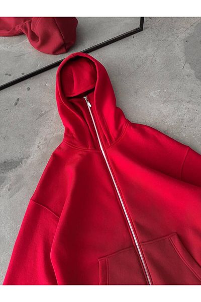 ozcelf Oversize Masked Cardigan - Three Thread Ribbon
