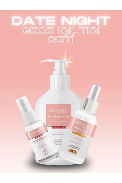 Ovinda İntim Jel Canlandırıcı Serum Göz Çevresi Bakım Kremi Date Night Gece I...