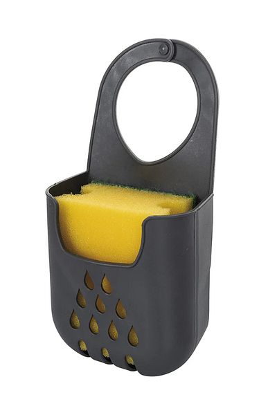 Factorial Dish Sponge Holder Kitchen Bathroom Hanging Sponge Rinse Storage Box Magic Cloth Soap Dispenser