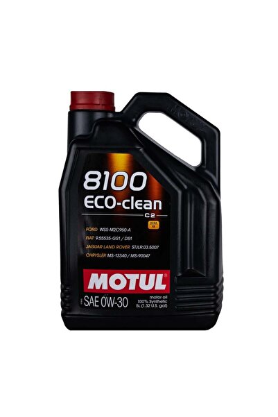 Motul 8100 Eco-clean0w/30 5 Lt (DİZEL & BENZİNLİ)