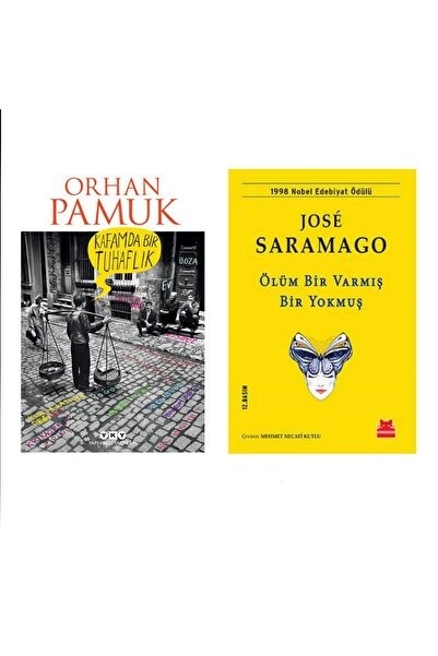 Yapı Kredi Yayınları Kafamda Bir Tuhaflık - Orhan Pamuk - Ölüm Bir Varmış Bir...