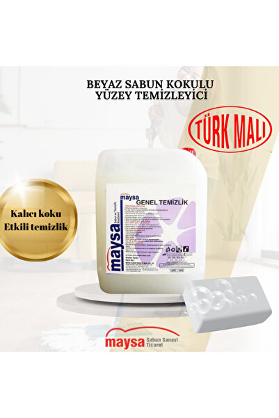Maysa Yüzey Temizleyici Beyaz Sabun Kokulu 4 Lt.