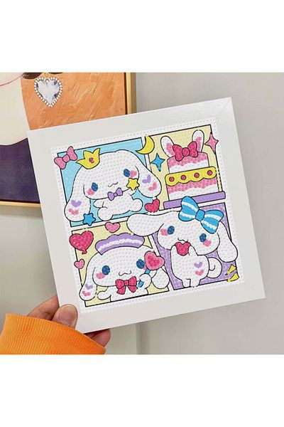 synshop Cinnamoroll Diamond Mosaic Kit - DIY DIY Painting Table Art Kit