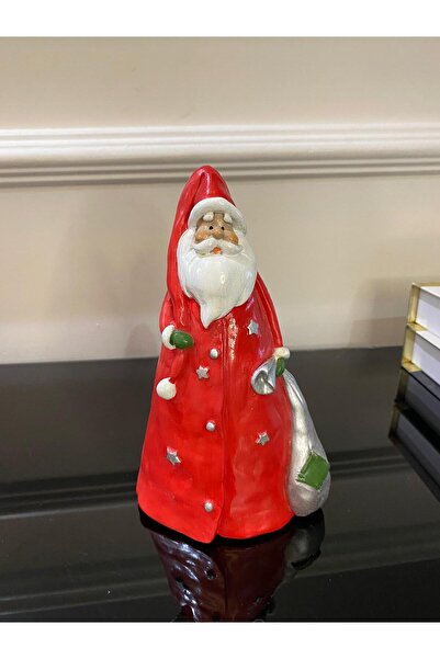 SZN DEKOR Torbalı Noel Heykeli,noel Cuce Dekoratif Biblo, Yılbaşı Hediyesi, N...