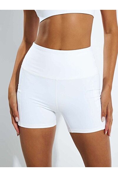 Yesui KADIN BEYAZ ŞORT TOPARLAYICI ÖZELLİK