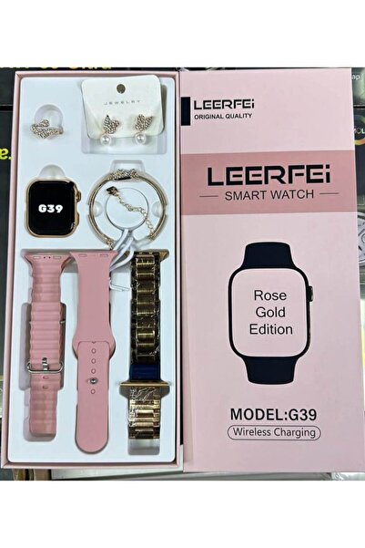 Serreha G39 Kadın Saati- Küpe+Yüzük+Bileklik HEDİYE