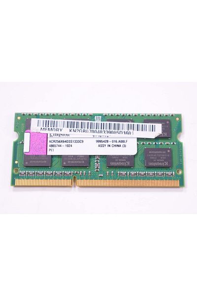 KYNC ذاكرة الوصول العشوائي للكمبيوتر المحمول ACR256X64D3S1333C9 Kings 2GB DDR3 SoDimm غير ECC PC3-10600 1333Mhz