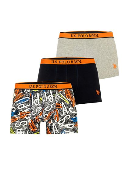 U.S. Polo Assn. Мъжки, лицензирани, USPA, цветни, специално издание на боксерки