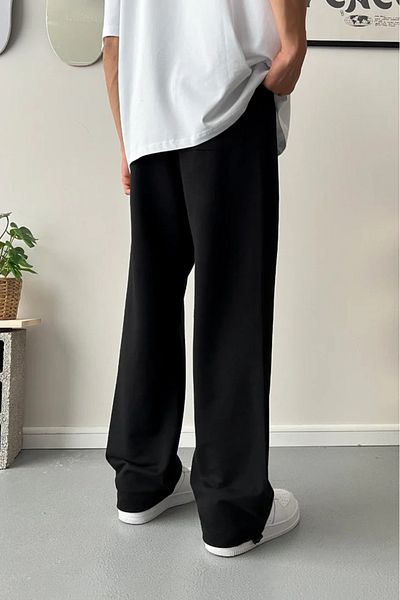 vladivosto Unisex Φαρδύ παντελόνι με ρυθμιζόμενο φαρδύ πόδι με ψηλή μέση