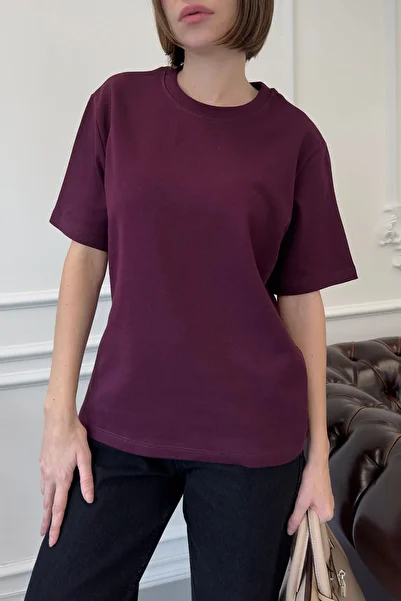 MAGARDE Short Sleeve Original Basic T-Shirt - Red